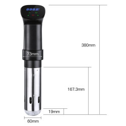 Thermoplongeur BALASHOV 1800 W : cuisson sous vide précise